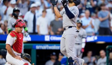 Yankees' Austin Wells Wells, Jasson Domínguez homer to give Phillies fourth straight loss
