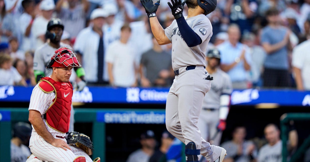 Yankees' Austin Wells Wells, Jasson Domínguez homer to give Phillies fourth straight loss