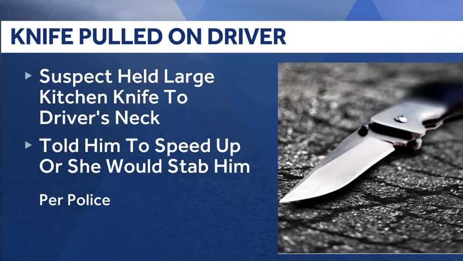 Woman arrested at Pittsburgh airport after allegedly threatening taxi driver with knife