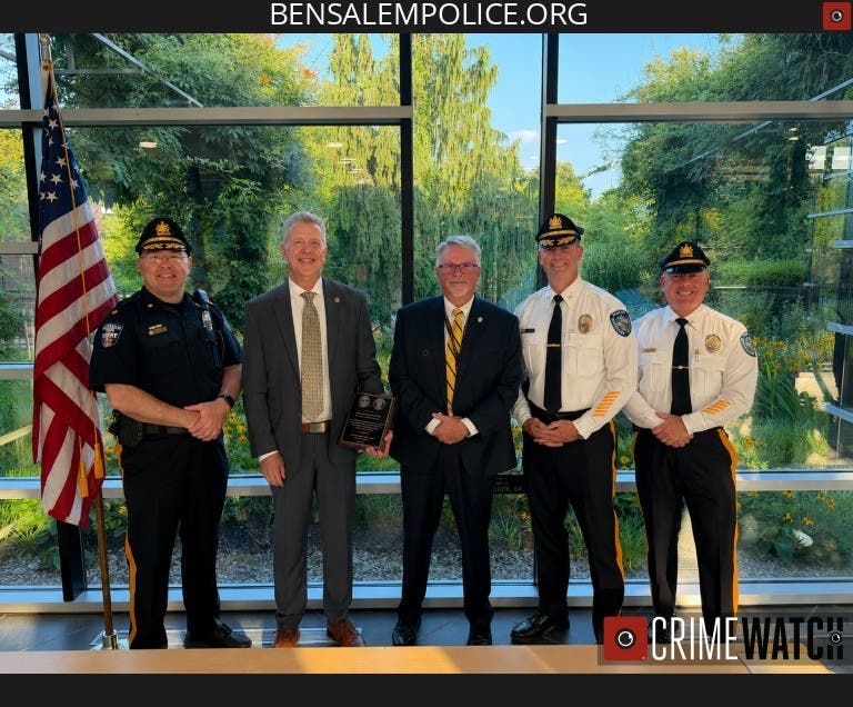 Bensalem Police Officers Honored For Life-Saving Actions