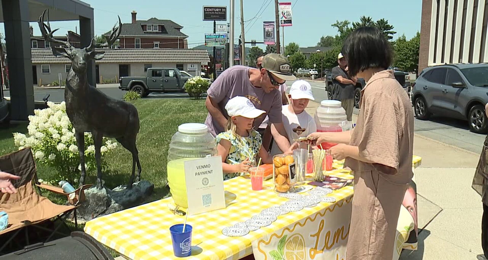 Dunmore family's lemonade stand helps those waiting for organ transplant