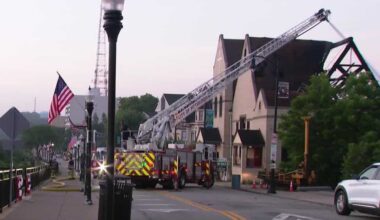 Residents react after fire destroys vacant Mt. Washington church
