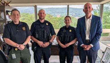 Bethlehem Police Department swears in 2 new officers amid ongoing staffing shortage