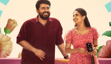 Nivin Pauly and Mamitha Baiju feature in the song titled 'Mantrikam'. Photo: Instagram