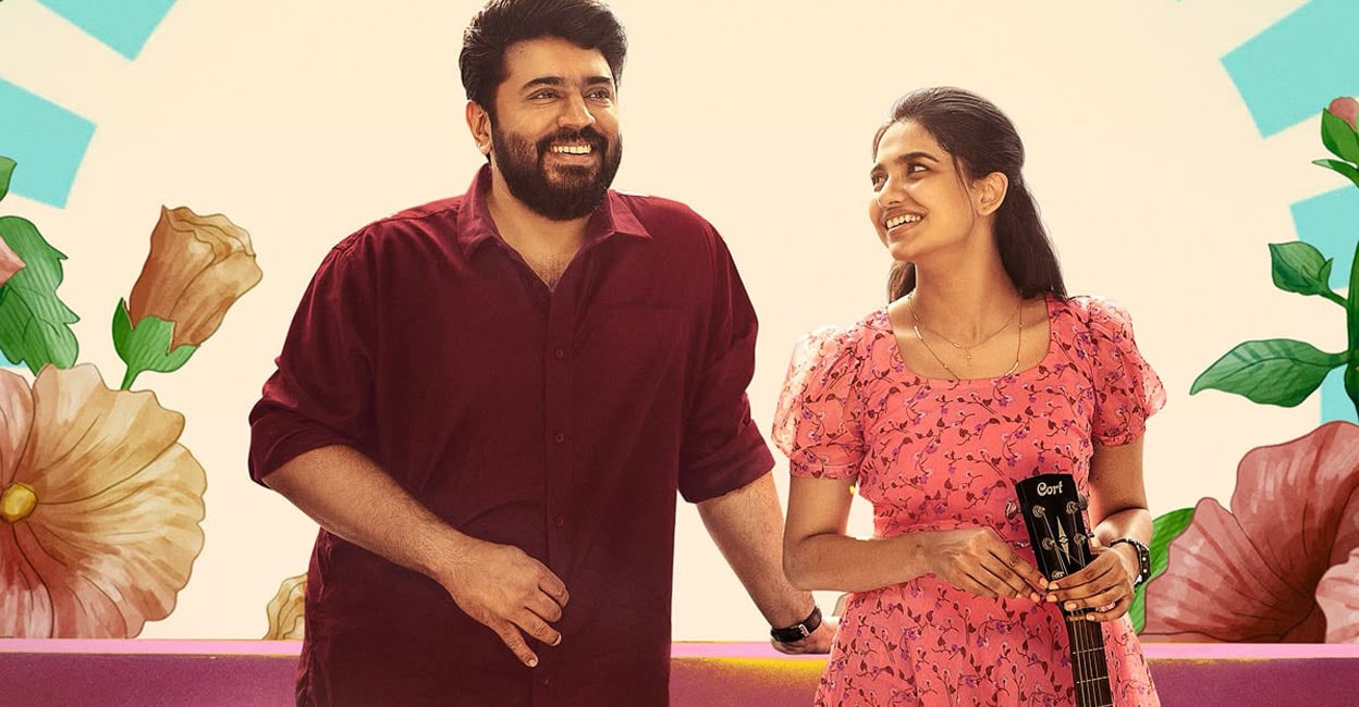 Nivin Pauly and Mamitha Baiju feature in the song titled 'Mantrikam'. Photo: Instagram