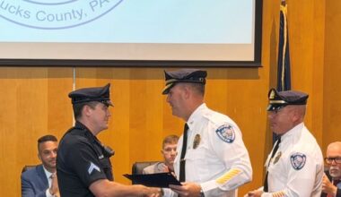 Bensalem officers honored after saving multiple lives in heroic emergencies