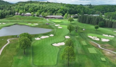 The 9th hole at Laurel Valley Golf Club is difficult in all aspects | The Elite 18