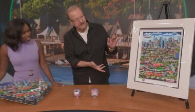 Artist Charles Fazzino commemorates Philadelphia's 2026 MLB All-Star Game with 3D artwork