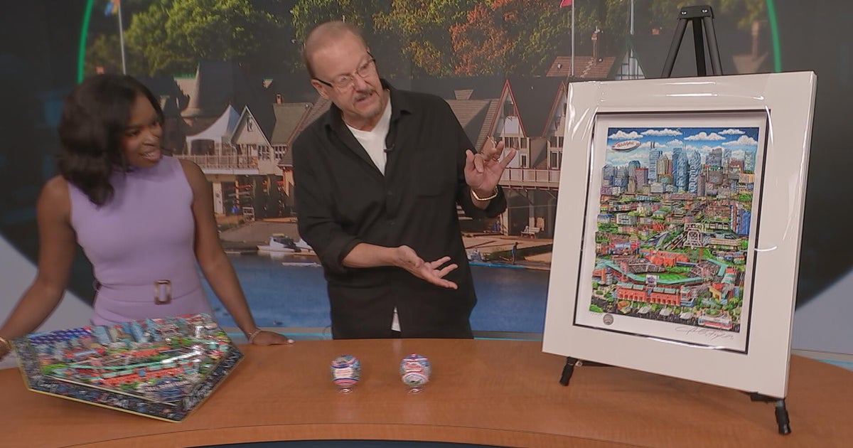 Artist Charles Fazzino commemorates Philadelphia's 2026 MLB All-Star Game with 3D artwork