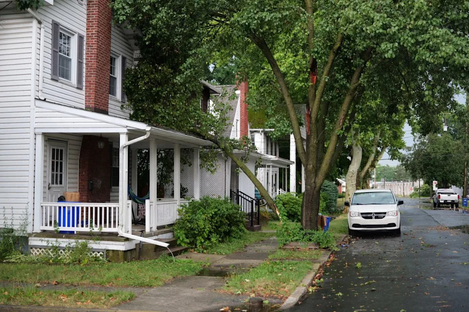 Kaylee Lindenmuth / abc27 News — Pennwood Road at Angenese Street, Harrisburg