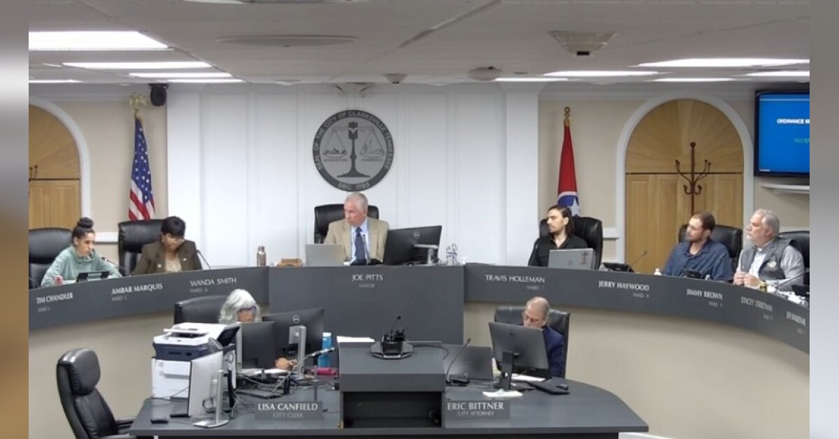 Clarksville City Council approves budget’s first reading