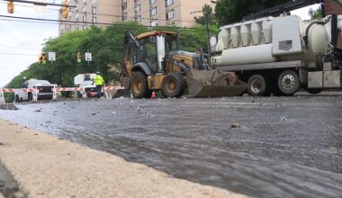 Road remains closed in downtown Scranton after water main break