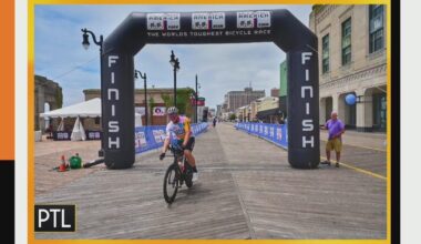 Pittsburgh cyclist Jeff Koontz completed one of the toughest races in the world