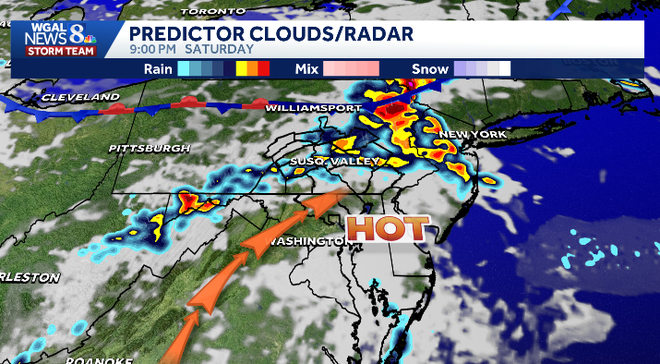 Extreme heat and the chance for storms are in the forecast for South-Central Pa. for the July Fourth holiday weekend. Extreme heat and the chance for storms are in the forecast for South-Central Pa. for the July Fourth holiday weekend.