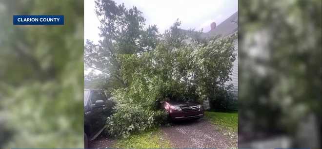 The National Weather Service has confirmed that at least three tornadoes touched down in western Pennsylvania over the weekend, as survey teams prepare to investigate the affected areas. the national weather service has confirmed that at least three tornadoes touched down in western pennsylvania over the weekend, as survey teams prepare to investigate the affected areas.