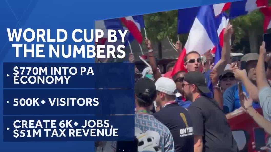 World Cup matches in Philadelphia bring economic boost to Pennsylvania