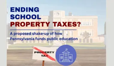 The end of school property taxes? Proposed Pennsylvania bill would rewrite education funding.