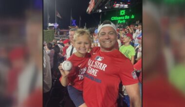 Father and son's trip to Home Run Derby turned into unforgettable memory after catching Kyle Schwarber's HR