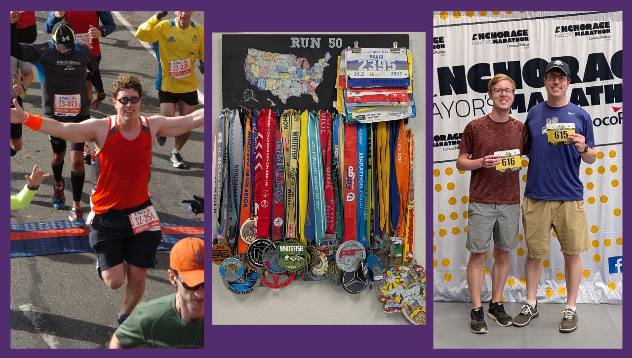 Associate Provost David Dzurec, Ph.D., Completes Marathon in 50 States