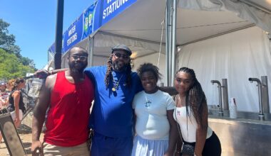Philadelphia FIFA Fan Fest July 4: fans brave heat