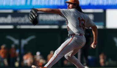 Texas RHP Ruger Riojas selected 100th overall by Philadelphia Phillies