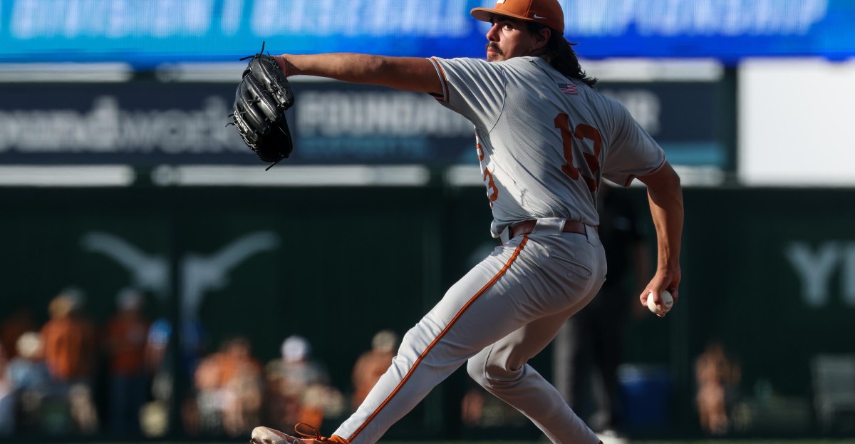 Texas RHP Ruger Riojas selected 100th overall by Philadelphia Phillies