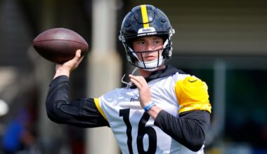 Steelers sign QB Drew Allar to rookie contract