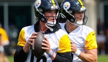 Pittsburgh Steelers 2026 53-man roster projection