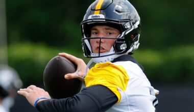 Steelers training camp: Drew Allar Roman Wilson highlight first practice