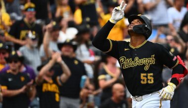 Esmerlyn Valdez homers again as Pirates edge Brewers, 3-2, sweep twinbill from NL Central leaders