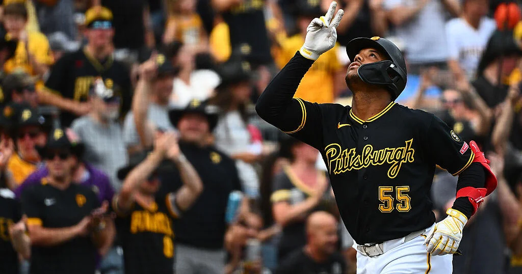 Esmerlyn Valdez homers again as Pirates edge Brewers, 3-2, sweep twinbill from NL Central leaders