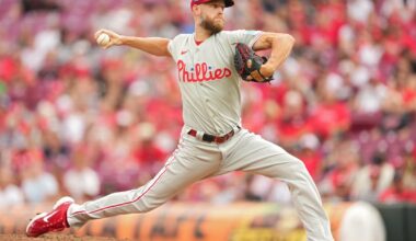Zack Wheeler throws 14 strikeouts, Kyle Schwarber homers as Philadelphia Phillies beat Cincinnati Reds