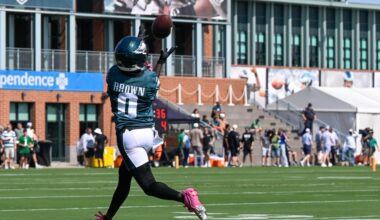 Philadelphia Eagles training camp practice live updates: Day 2
