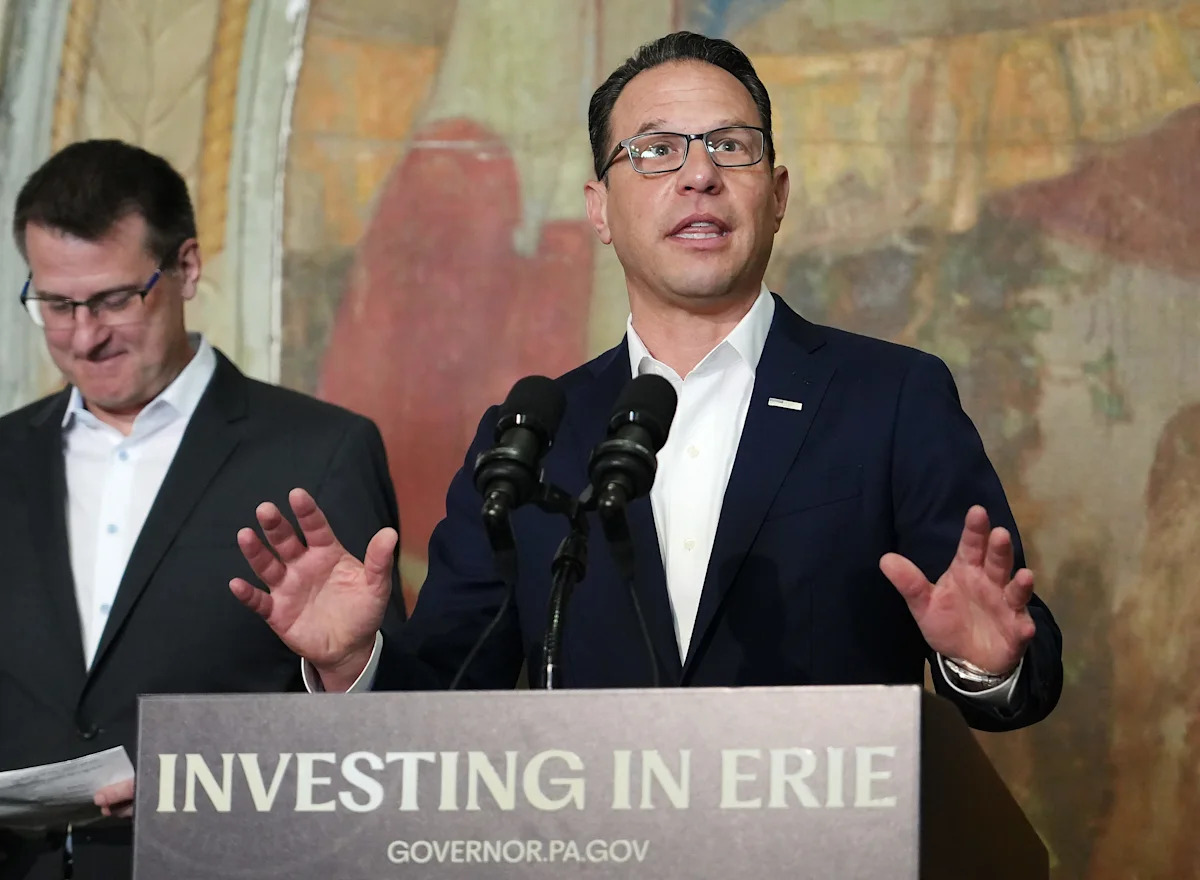 How did Pennsylvania up its rainy day fund in this year's budget?