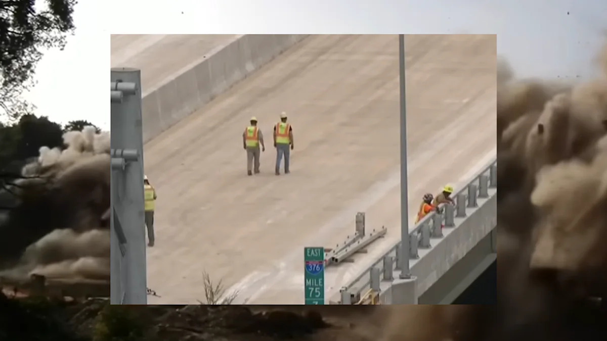 Leftover Dynamite Explodes During Pittsburgh Bridge Demolition Cleanup
