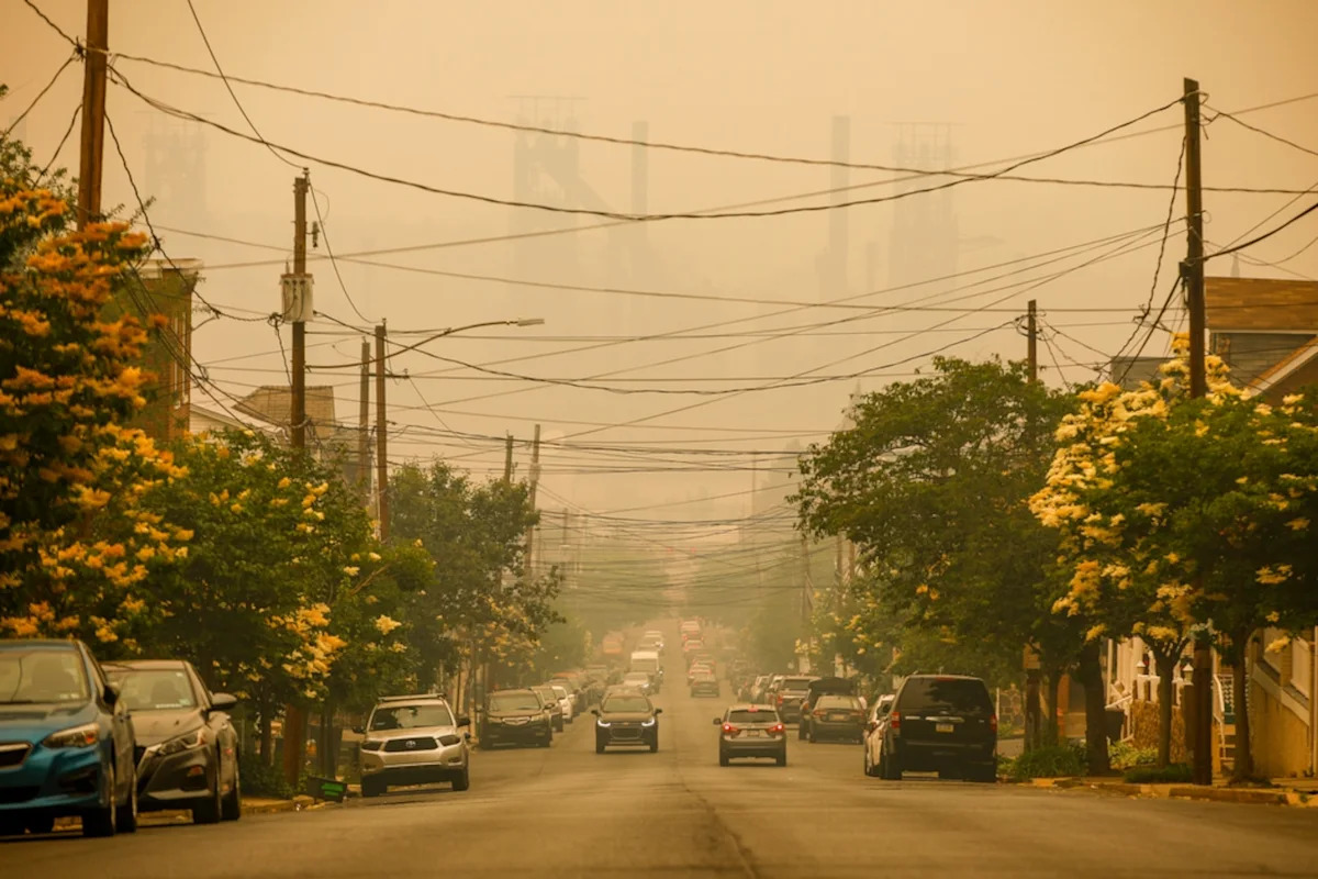 Pennsylvania issues Code Red air quality alert for Thursday due to wildfire smoke