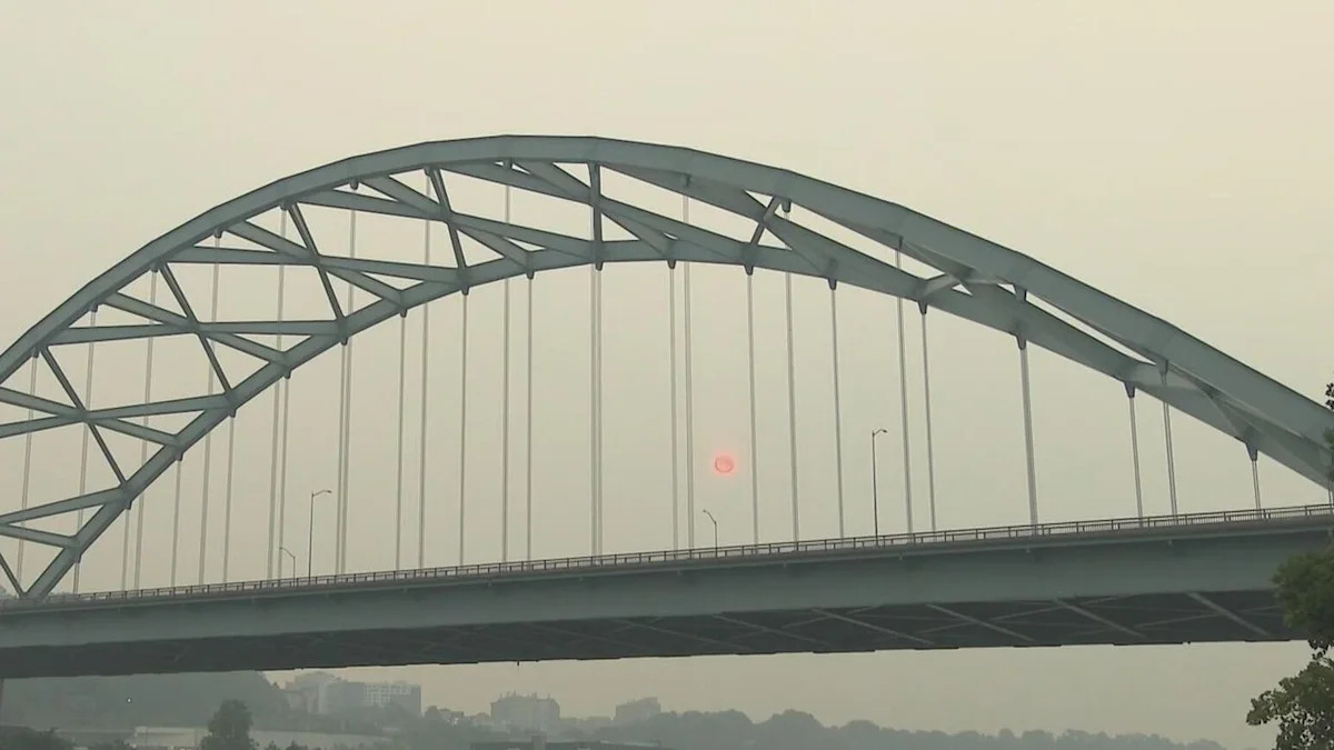 When will wildfire smoke clear out of Pittsburgh? Expect better air quality soon, meteorologist says