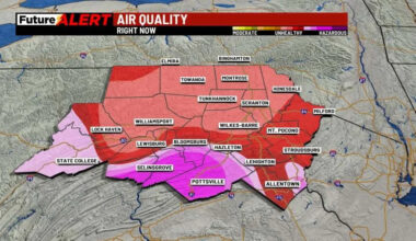 Air quality remains poor across Pennsylvania with some improvements