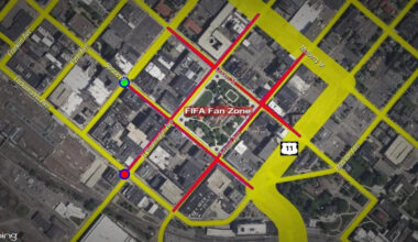 Roads closed in downtown Scranton for FIFA Fan Zone