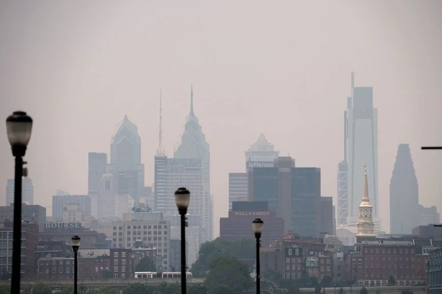 Code Red Air Quality alert issued in Pennsylvania amid wildfire smoke