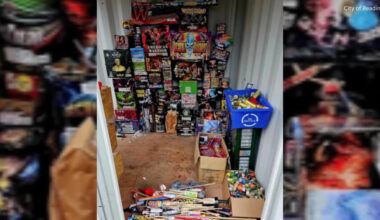 Pennsylvania city seizes dozens of prohibited fireworks