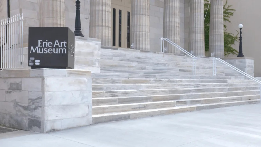 Upgrades to Erie Art Museum stairs complete