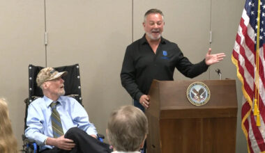 Former Erie police officer honored at Erie VA
