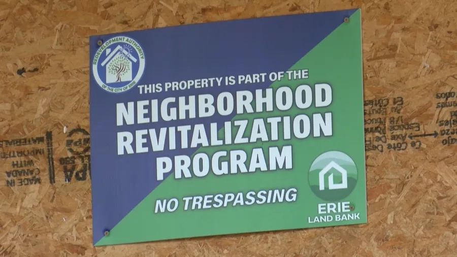 Erie Land Bank works to rehabilitate neglected properties