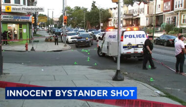 Innocent bystander shot in West Philadelphia