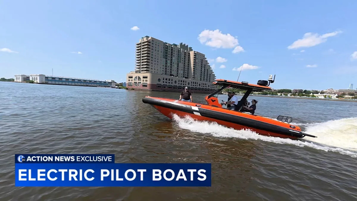 Port of Philadelphia explores electric boats for ship guidance and port operations