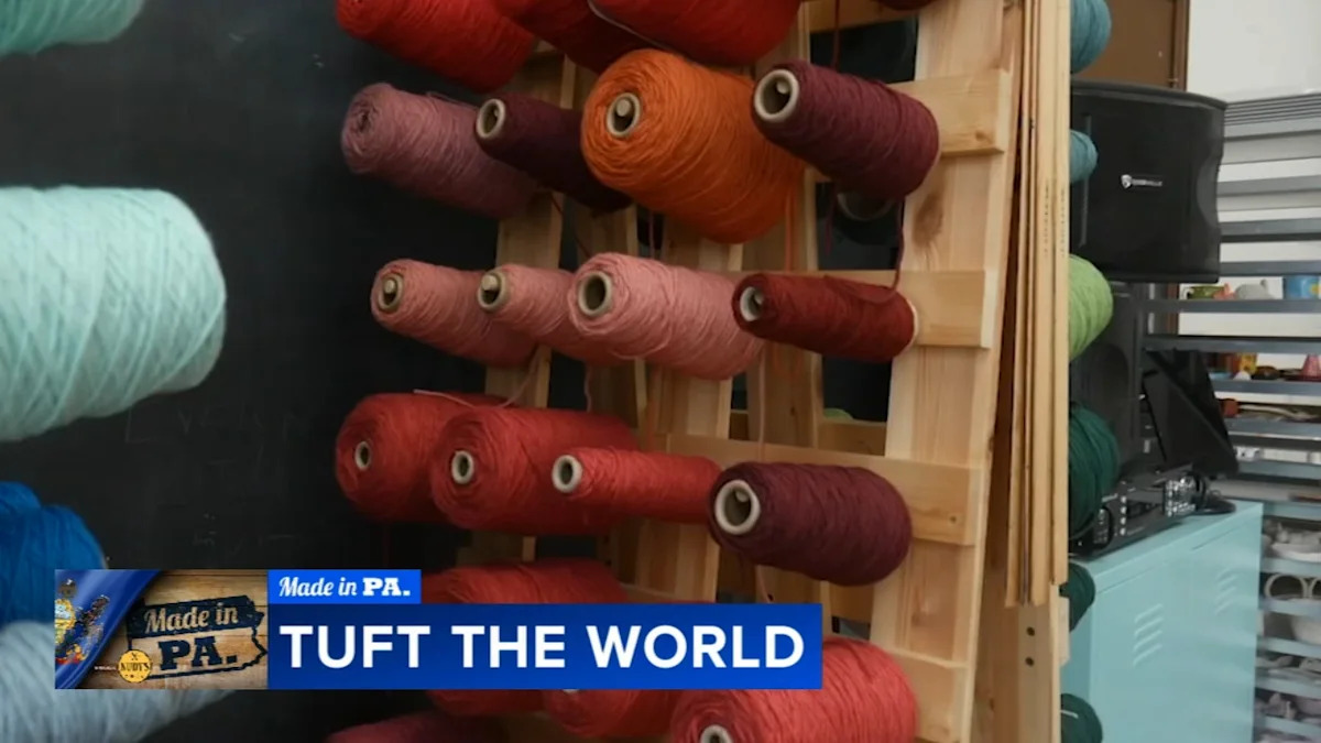 Philadelphia rug maker turns handcrafted designs into global business