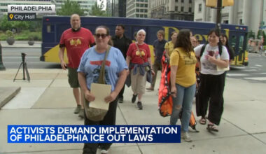 Activists call on Philadelphia mayor to implement 'ICE Out' legislation
