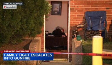 Family fight escalates to gunfire in Philadelphia's Lawndale section