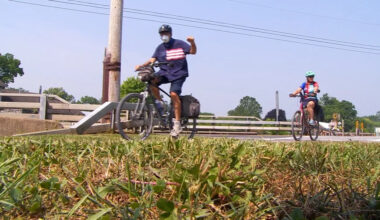 Heat, not smoke, challenges Erie Canal cyclists in CNY